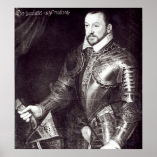 Porträtt i Francois I, Montmorency Duke Poster