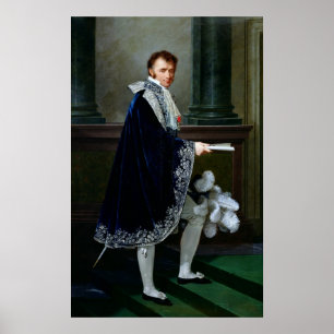 Porträtt i Francois-Nicolas Mollien 1806 Poster