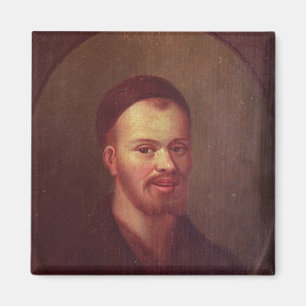 Porträtt i Francois Rabelais , Fransk satirist Magnet