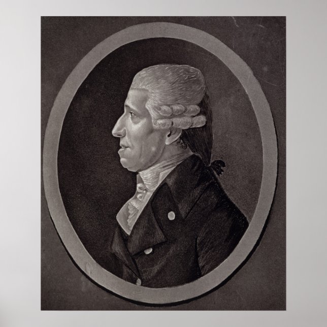 Porträtt i Franz Joseph Haydn Poster (Framsidan)