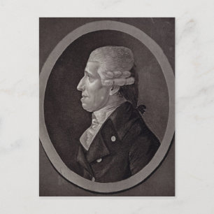 Porträtt i Franz Joseph Haydn Vykort