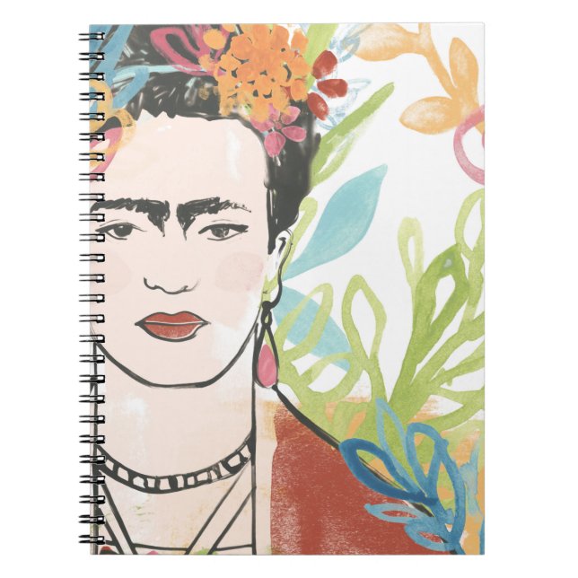 Porträtt i Frida Kahlo Anteckningsbok (Framsidan)