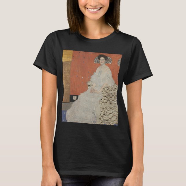 Porträtt i Fritza Riedler av Gustav Klimt T Shirt (Framsida)
