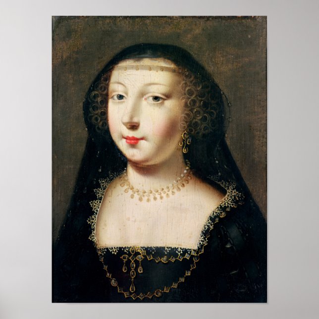 Porträtt i Gabrielle d'Estrees Poster (Framsidan)