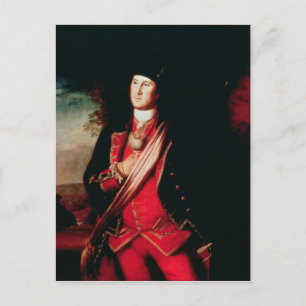 Porträtt i George Washington 1772 Vykort
