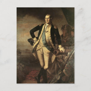 Porträtt i George Washington, 1779 Vykort