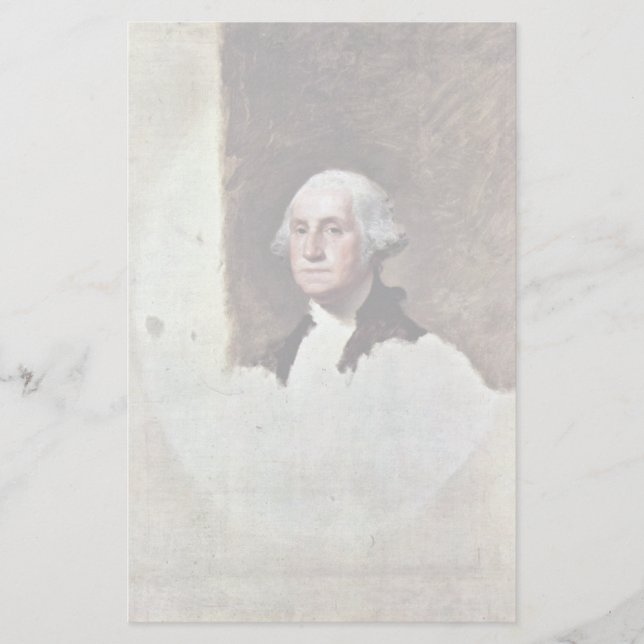 Porträtt i George Washington, av Gilbert Stuart (Framsida)