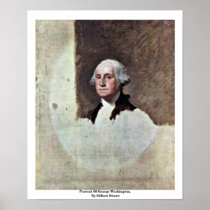 Porträtt i George Washington, av Gilbert Stuart Poster