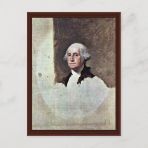 Porträtt i George Washington, av Gilbert Stuart Vykort