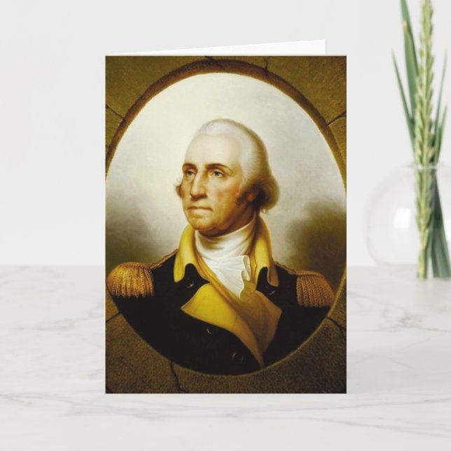 Porträtt i George Washington Kort (Framsida)