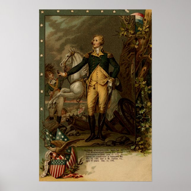 Porträtt i George Washington Poster (Framsidan)