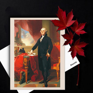 Porträtt i George Washington, Thomas Sully Vykort