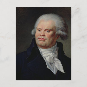 Porträtt i Georges Danton Vykort