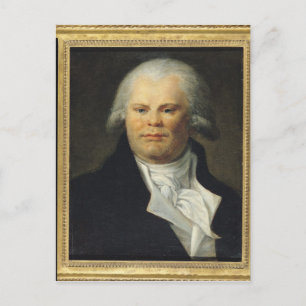 Porträtt i Georges Danton Vykort