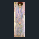 Porträtt i Gertha Fersovanyi av Gustav Klimt Poster<br><div class="desc">Den här målningen Porträtt av Gertha Fersovanyi är gjord av den berömd konstnären Gustav Klimt. Gustav Klimt Gustav Klimt var en österrikisk symbolmålare och en av de mest framstående medlemmarna i Wienrörelsen. Han blev 1897 en av grundarna av och ordföranden för Wiener Sezession och för gruppens tidskrift Ver Sacrum. Om...</div>