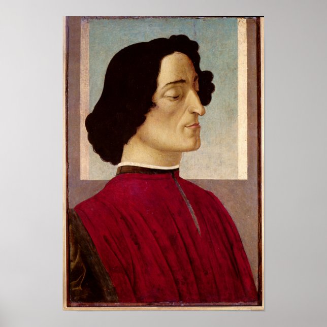 Porträtt i Giuliano de' Medici c.1480 Poster (Framsidan)