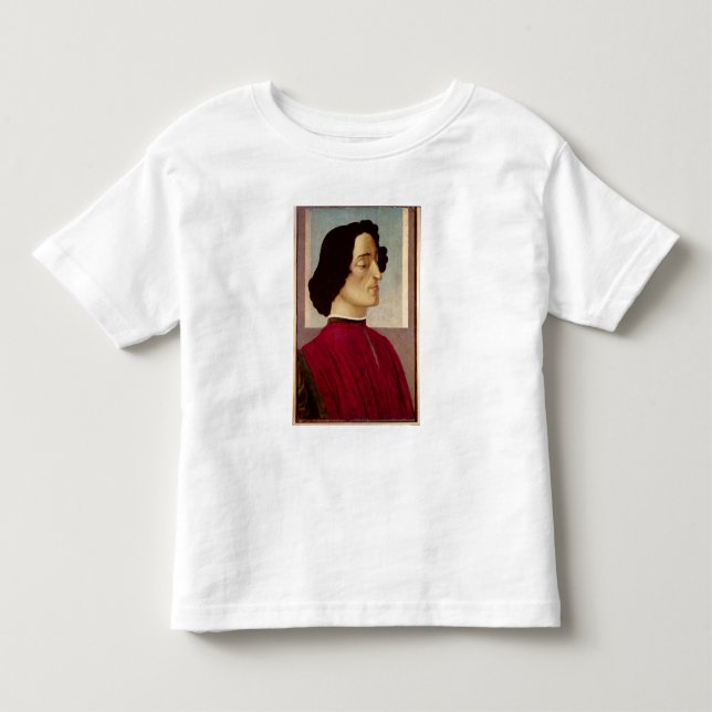 Porträtt i Giuliano de' Medici c.1480 Tröja (Framsida)