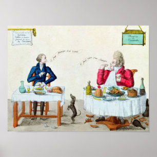 Porträtt i Glutton Poster