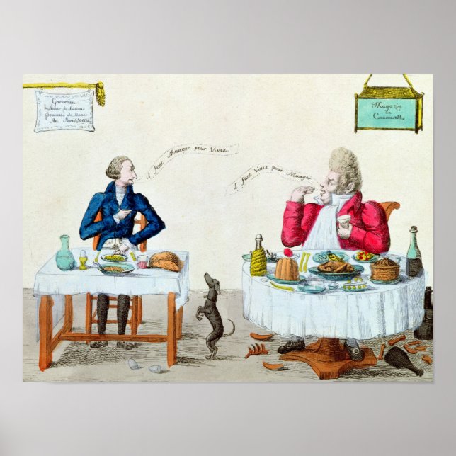 Porträtt i Glutton Poster (Framsidan)