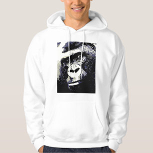 Porträtt i Gorilla Hoodie - Gorillas Shirts