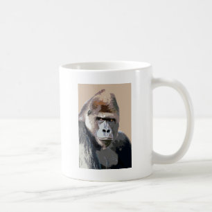 Porträtt i Gorilla Kaffemugg