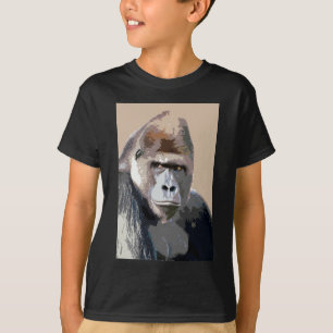 Porträtt i Gorilla T-shirt