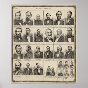 Porträtt i Greenleaf, Minnesota Poster