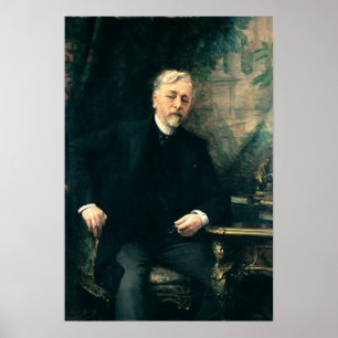 Porträtt i Gustave Eiffel 1905 Poster