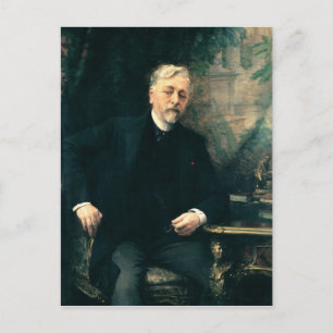 Porträtt i Gustave Eiffel 1905 Vykort