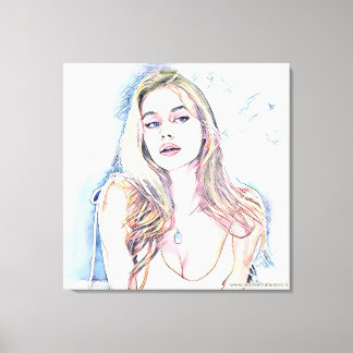 Porträtt i Hailey Canvastryck