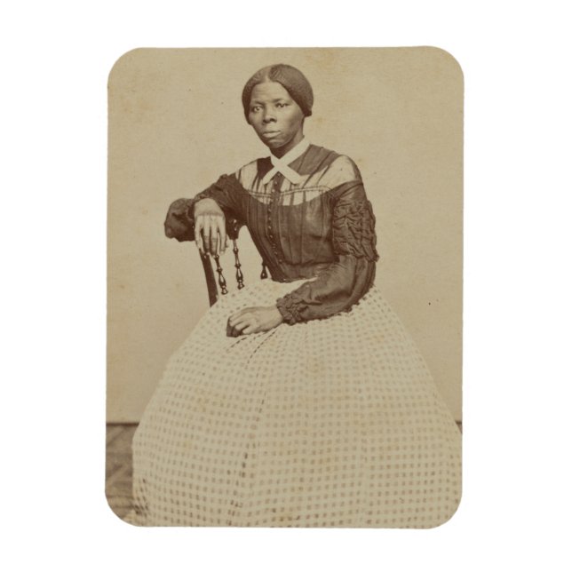 Porträtt i Harriet Tubman | 1868-69 Magnet (Vertikal)