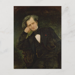 Porträtt i Hector Berlioz Vykort
