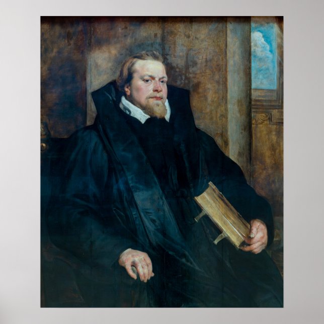 Porträtt i Hendrik van Thulden Poster (Framsidan)