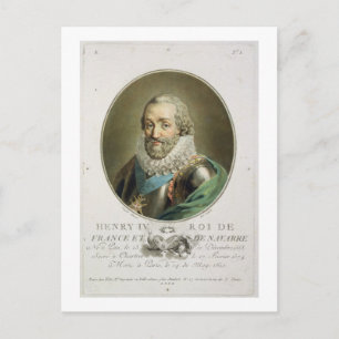 Porträtt i Henri IV, Kung i Frankrike och Navarra Vykort