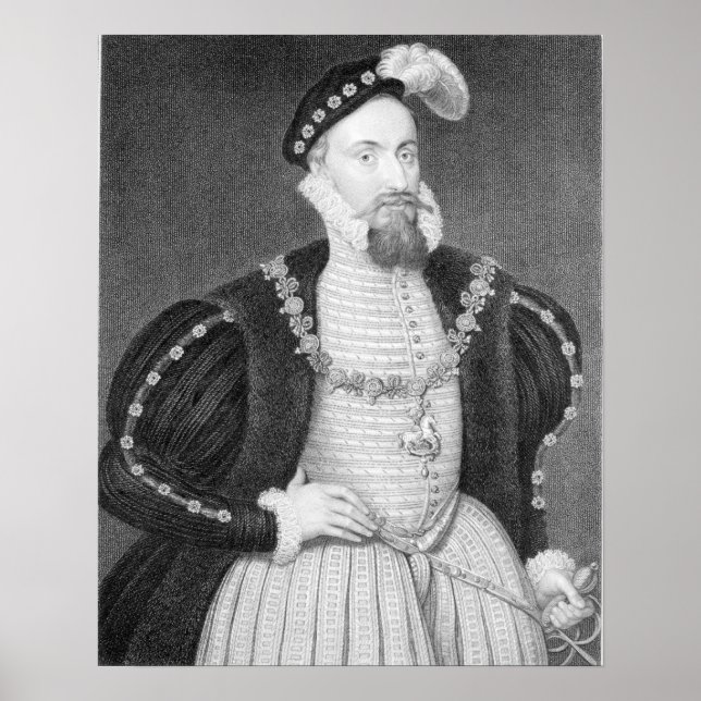 Porträtt i Henry Grått Poster (Framsidan)