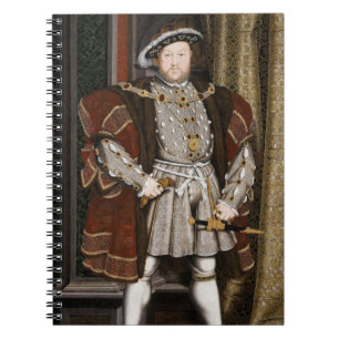 Porträtt i Henry VIII (Hans Holbein the Younger) Anteckningsbok