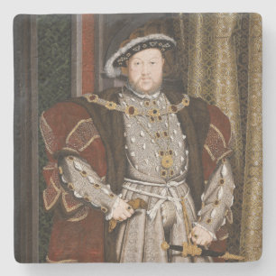 Porträtt i Henry VIII (Hans Holbein the Younger) Stenunderlägg