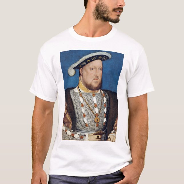 Porträtt i Henry VIII i England, Holbein T Shirt (Framsida)
