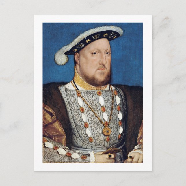 Porträtt i Henry VIII i England, Holbein Vykort (Framsida)