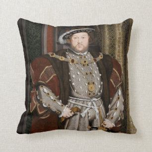 Porträtt i Henry VIII Kudde