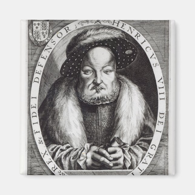 Porträtt i Henry VIII Magnet (Framsidan)