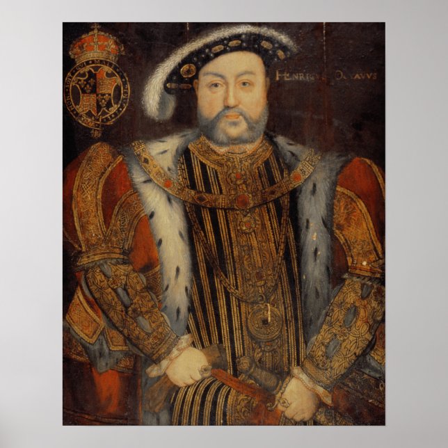 Porträtt i Henry VIII Poster (Framsidan)