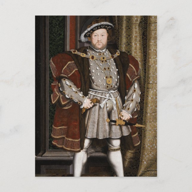 Porträtt i Henry VIII Vykort (Framsida)