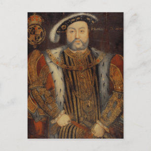 Porträtt i Henry VIII Vykort