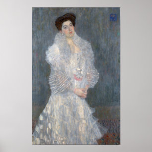 Porträtt i Hermine Gallia - Gustav Klimt (1904) Poster