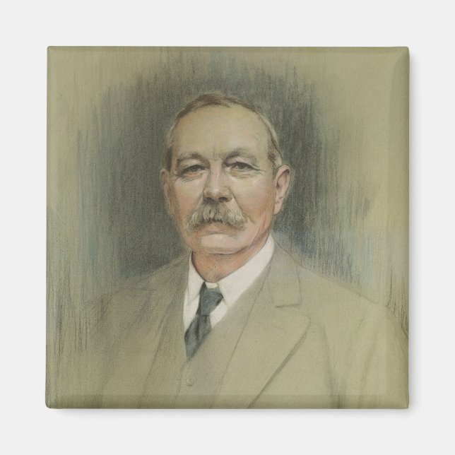 Porträtt i Herr Arthur Conan Doyle Magnet (Framsidan)