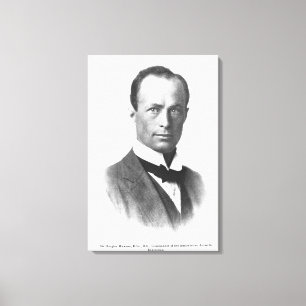 Porträtt i Herr Douglas Mawson Canvastryck