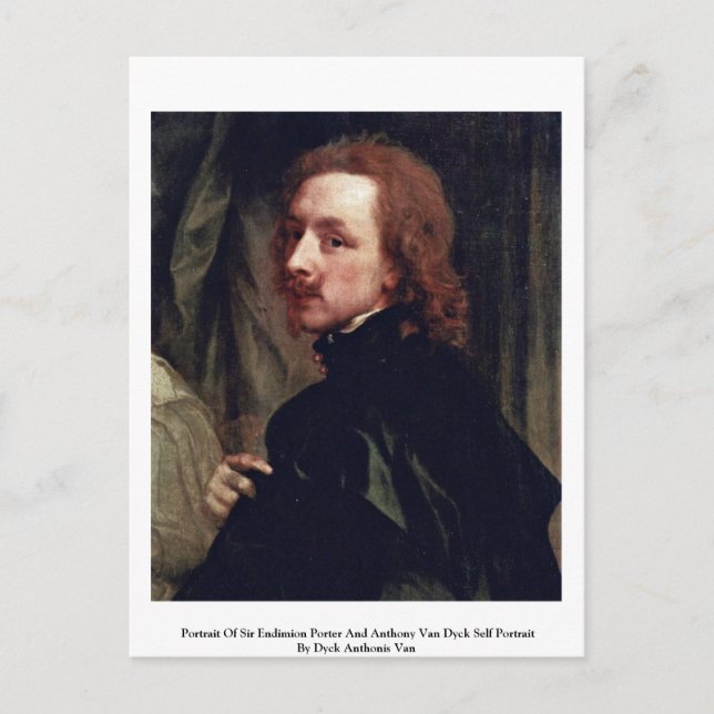 Porträtt i Herr-endimion Porter Vykort (Framsida)
