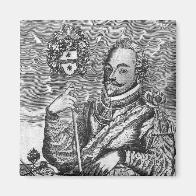 Porträtt i Herr Francis Drake Magnet (Framsidan)