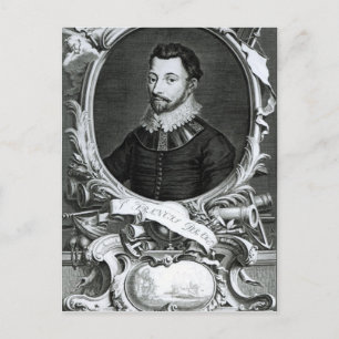 Porträtt i Herr Francis Drake Vykort